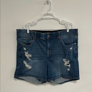 Torrid Denim Distressed Women's Shorts